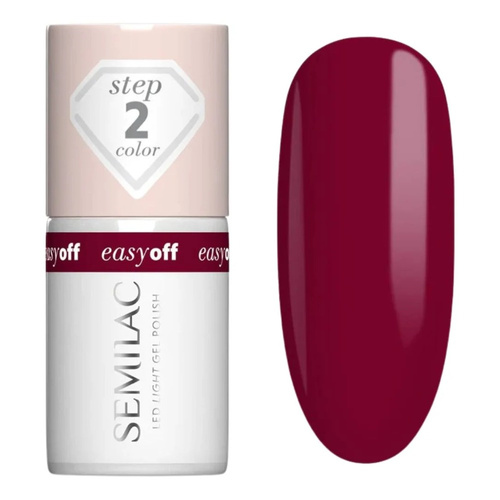 Semilac Easy Off Hybrid Gel Polish 019 Cherry Coke 7ml