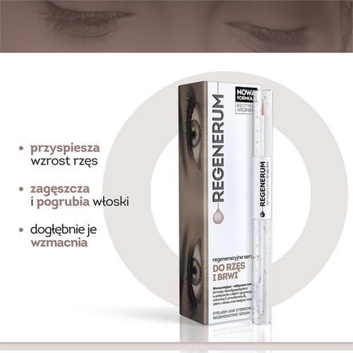 Regenerum Regenerative Serum for Eyelashes and Eyebrows 11ml