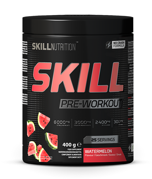 Skill Pre-Workout, Watermelon - 400g