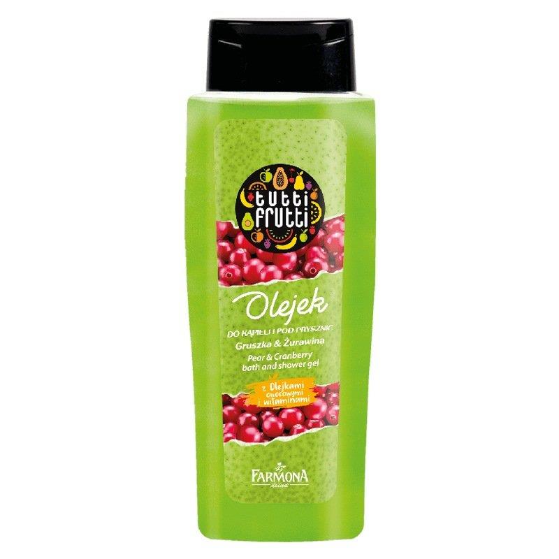 Tutti Frutti Bath and Shower Oil with Pear and Cranberry 100ml