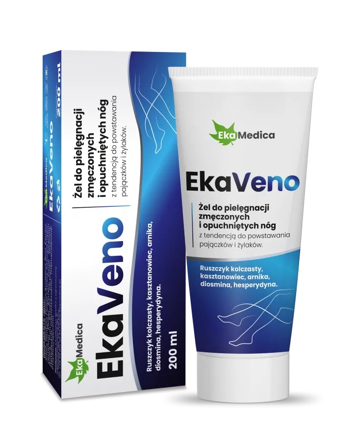 EkaMedica EkaVeno Gel for the Care of Tired and Swollen Legs 200ml