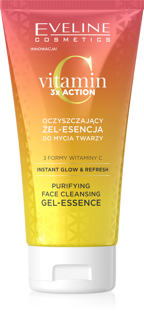 Eveline Witamina C 3x Action Żel Oczyszczający-Esencja do Mycia Twarzy 150ml