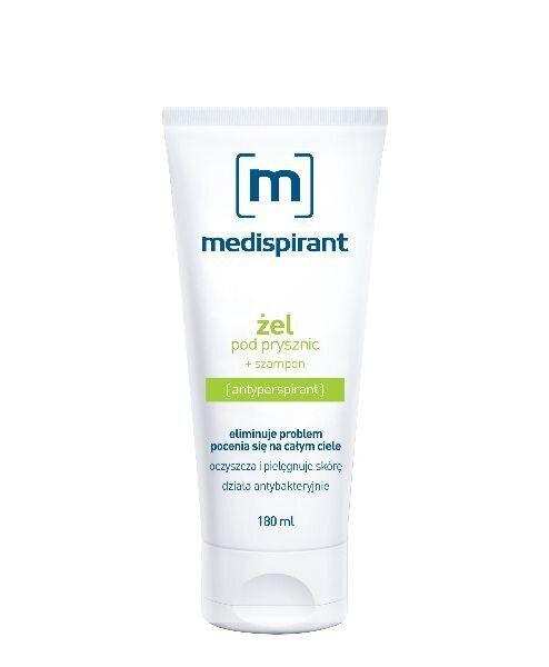 Medispirant Shower Gel for Excessive Sweating of the Whole Body 180ml