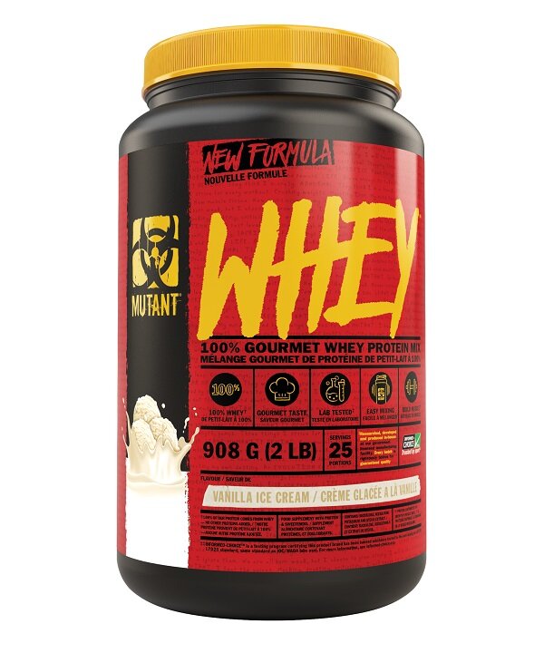 Mutant Whey, Vanilla Ice Cream - 908g