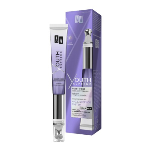 Aa Youth Supreme Reset Vibes Kremowe Serum pod Oczy i na Górną Powiekę 15ml