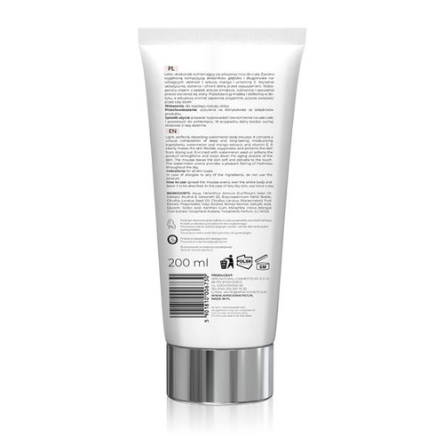 Apis Arbuzowe Orzezwienie Mus do Ciała z Mango i Witaminą E 200ml