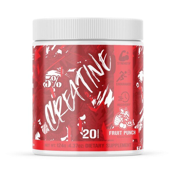 Creatine - Code Red, Fruit Punch - 124g