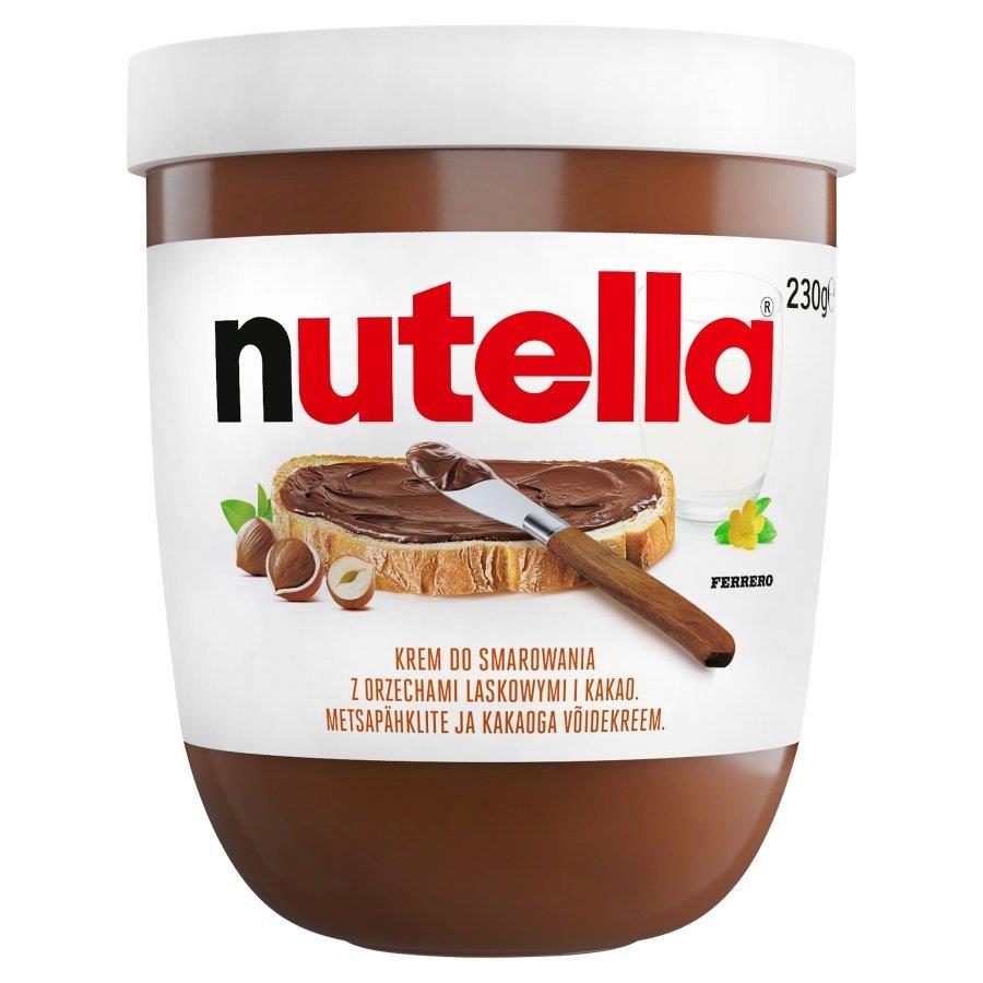 Nutella Krem do Smarowania z Orzechami Laskowymi i Kakao 230g