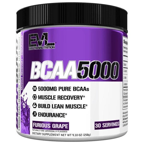 BCAA 5000, Furious Grape - 258g