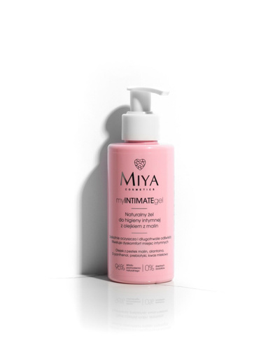 Miya myINTIMATEgel Naturalny Żel do Higieny Intymnej z Olejkiem z Malin 140ml