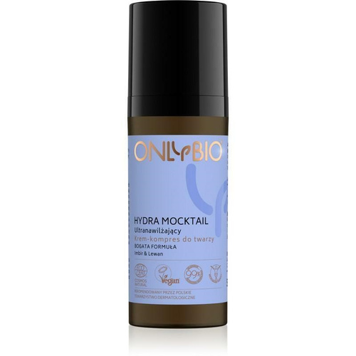 OnlyBio Hydra Mocktail Ultra-moisturizing Cream-Compress for Dry and Sensitive Skin 50ml