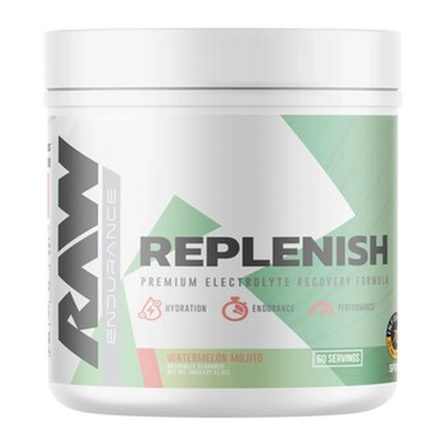 Raw Nutrition Replenish Tub, Watermelon Mojito - 780g