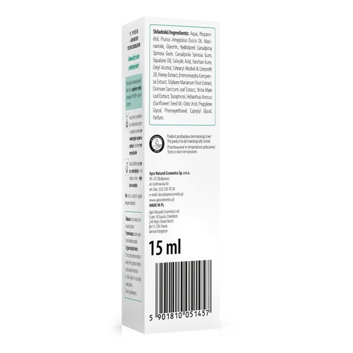 Apis My Pure Skin Punktowy Krem przeciw Niedoskonałościom na Noc 15ml