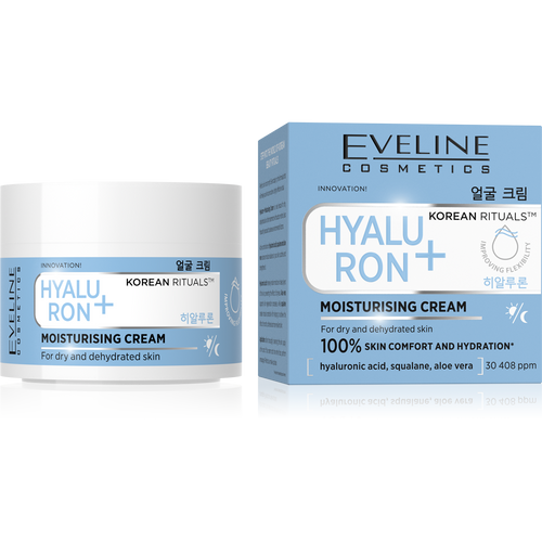 Eveline Korean Rituals Hyaluron+ Moisturizing Face Cream 50ml