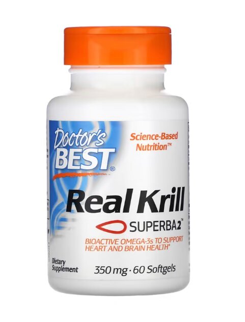 Real Krill, 350mg - 60 softgels