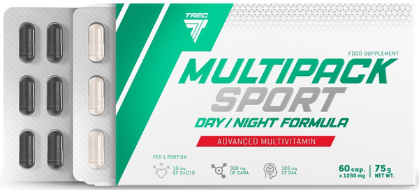Multipack Sport Day & Night Formula 60 Capsules – Day and Night Vitamins