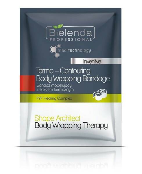 Bielenda Professional Shape Architect Thermo Contouring Body Wrapping Bandage 2 Pcs 