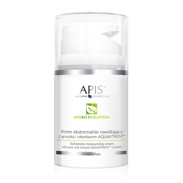 Apis Hydro Evolution Krem Ekstremalnie Nawilżający z Gruszką i Rabarbarem 50ml