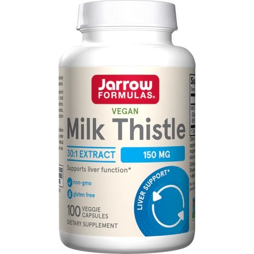 Jarrow Formulas Ostropest Plamisty 150mg Na Wsparcie Wątroby 100 Kapsułek