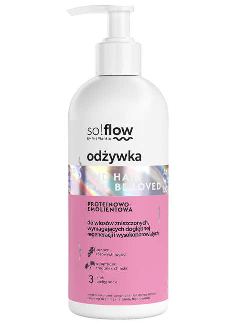So!Flow Protein-Emollient Conditioner for Damaged Hair 300ml