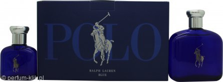 Ralph Lauren Polo Blue Woda Toaletowa 125ml EDT Woda Toaletowa 40ml EDT Zestaw dla Mężczyzn 1 Sztuka