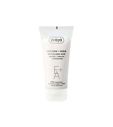 Ziaja Maseczka i Peeling do Twarzy z Kwasem Elagowym 55ml