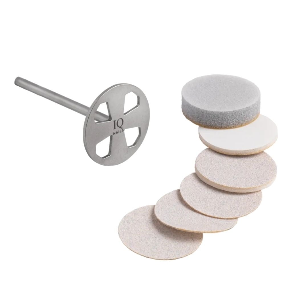 IQ Nails Podo IQ Dysk do Pedicure ze Stali Medycznej 25mm 5szt