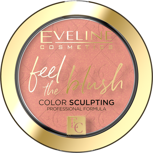 Eveline Feel the Blush Contouring Blusher Róż do Policzków 02 Dahlia 5g