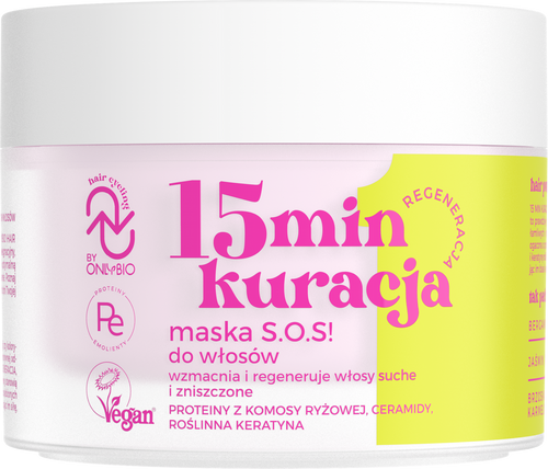Hair Cycling Regeneracja Maska S.O.S! 15 Minutowa Kuracja do Włosów 280ml