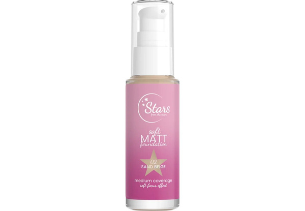 Stars From the Stars Soft Matt Podkład Matujący Nr 02 Sand Beige 30ml