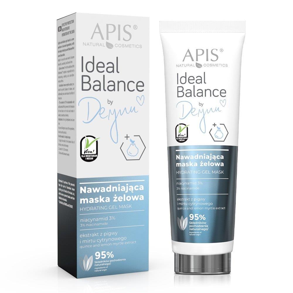 Apis Ideal Balance by Deynn Nawadniająca Maska Żelowa do Cery Trądzikowej 100ml