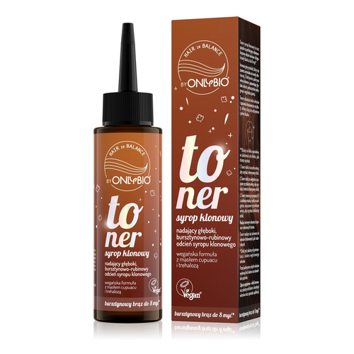 OnlyBio Hair in Balance Toner do Włosów Syrop Klonowy 100ml