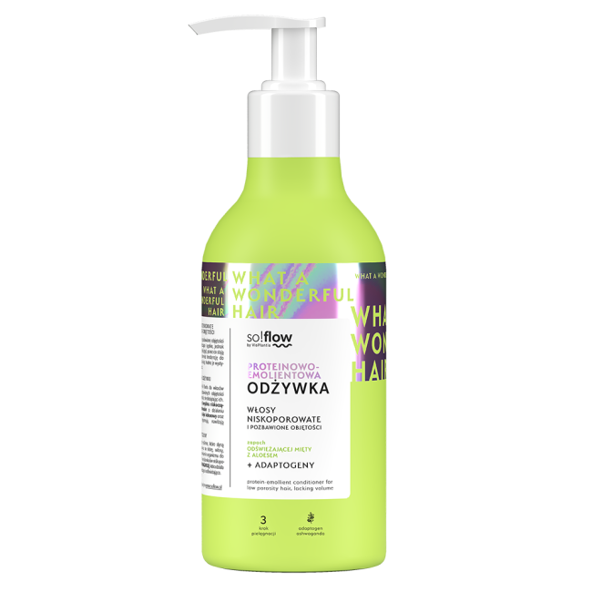 So!Flow Protein and Emollient Conditioner for Low Porosity Hair 400ml