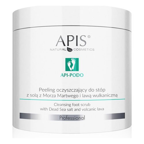 Apis Professional Api Podo Peeling do Stóp z Solą i Lawą 700g