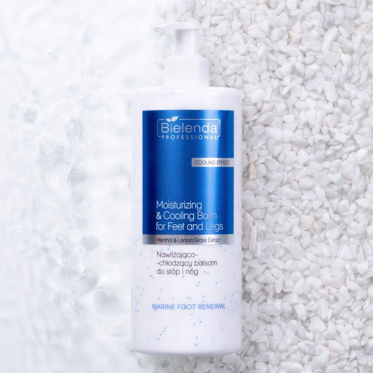 Bielenda Professional Marine Foot Renewal Moisturizing and Cooling Foot and Leg Lotion 500ml