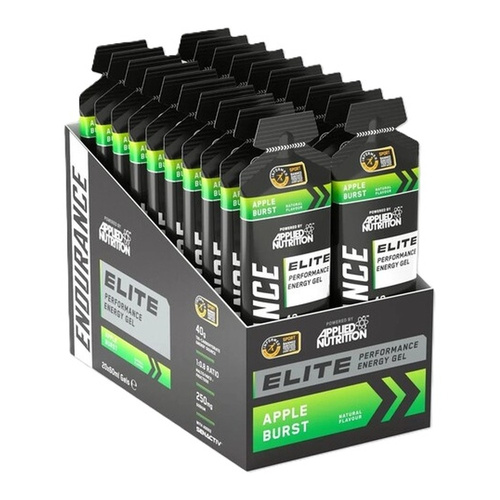 Endurance Elite Performance Energy Gel, Apple Burst - 20 x 60 ml.