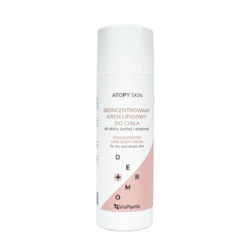 Vis Plantis Atopy Skin Skoncentrowany Krem Lipidowy do Ciała do Skóry Suchej i Atopowej 150ml Best Before 13.06.26