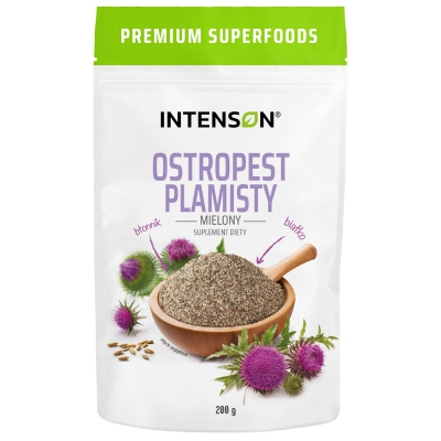 Intenson Milk Thistle Powder Supports Liver Function and Regeneration 200g