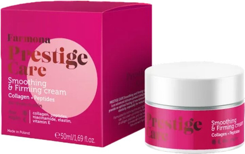 Farmona Prestige Care Wygładzający i Ujędrniający Krem z Kolagenem i Peptydami 50ml