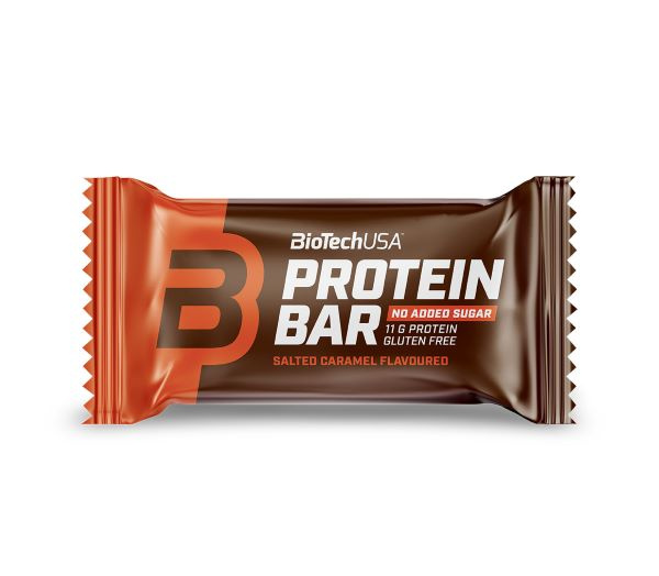 BioTechUSA Baton Proteinowy Słony Karmel Wysokobiałkowa Przekąska 20x35g