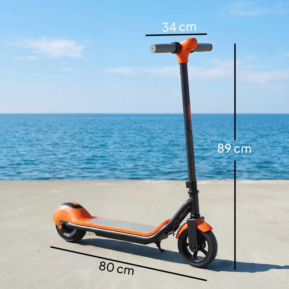 SPORTNOW Electric Scooter for Kids, with LED Display, Green