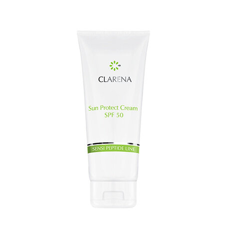 Clarena Sensitive Line Całoroczny Krem do Twarzy z Filtrem SPF50 30ml