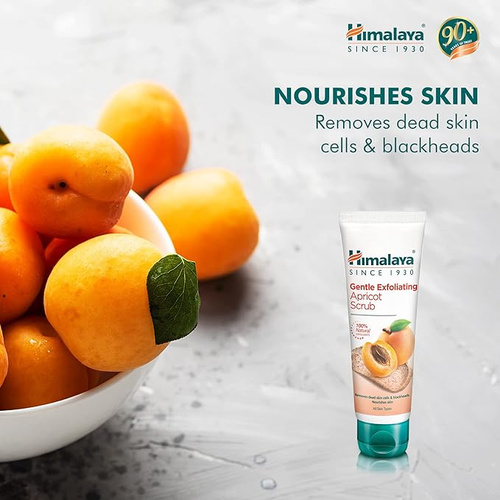 Himalaya Delikatnie Złuszczający Peeling Morelowy dla każdego Rodzaju Skóry 75ml