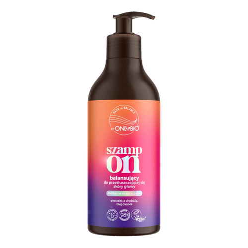 OnlyBio Hair In Balance Balancing Shampoo for Oily Scalp 400ml