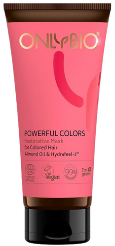 OnlyBio Powerful Colors Protecting Color Rebuilding Mask with Almond Oil for Dry and Dyed Hair 200ml