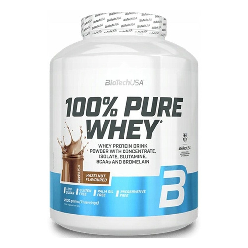 BioTechUSA 100% Pure Whey, Hazelnut (EAN 5999076269754) - 2000g