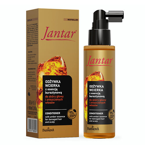Jantar Amber Extract Conditioner-Lotion for Damaged Hair 100ml