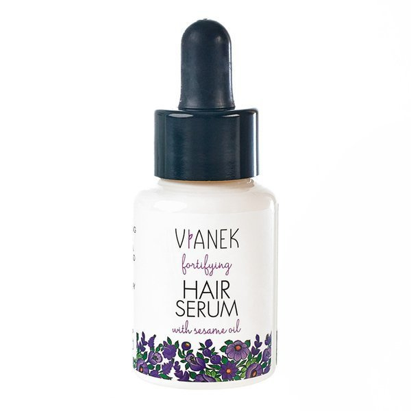 Vianek Fortifying Hair Serum with Sesame Oil and Sweet Almond Oil 30ml