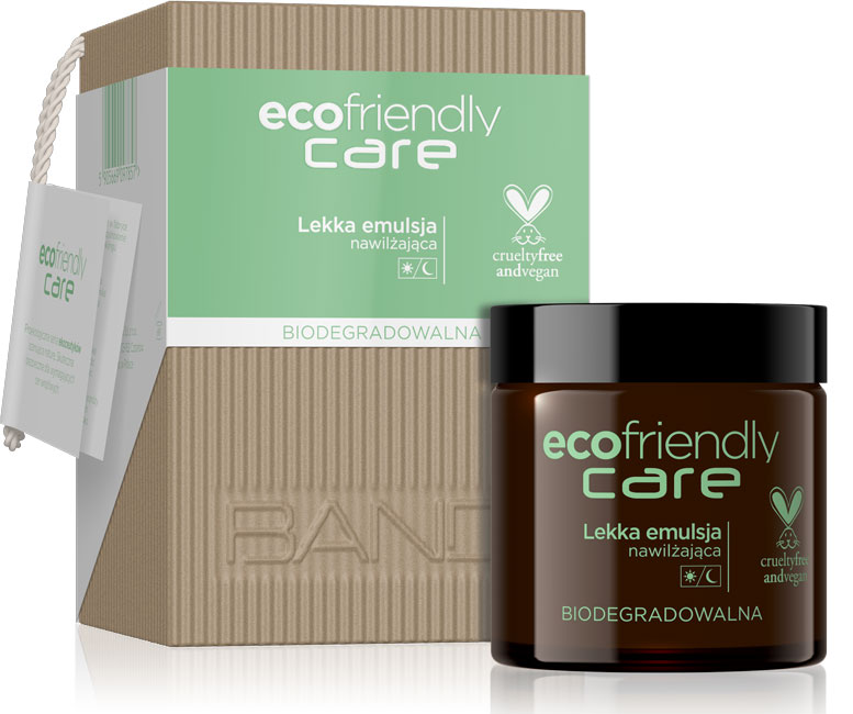Bandi EcoFriendly Care Lekka Emulsja Nawilżająca Hypoalergiczna Ujędrniająca do Skóry Twarzy 50ml