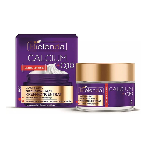 Bielenda Calcium + Q10 Regenerating Anti-Wrinkle Night Cream 50ml